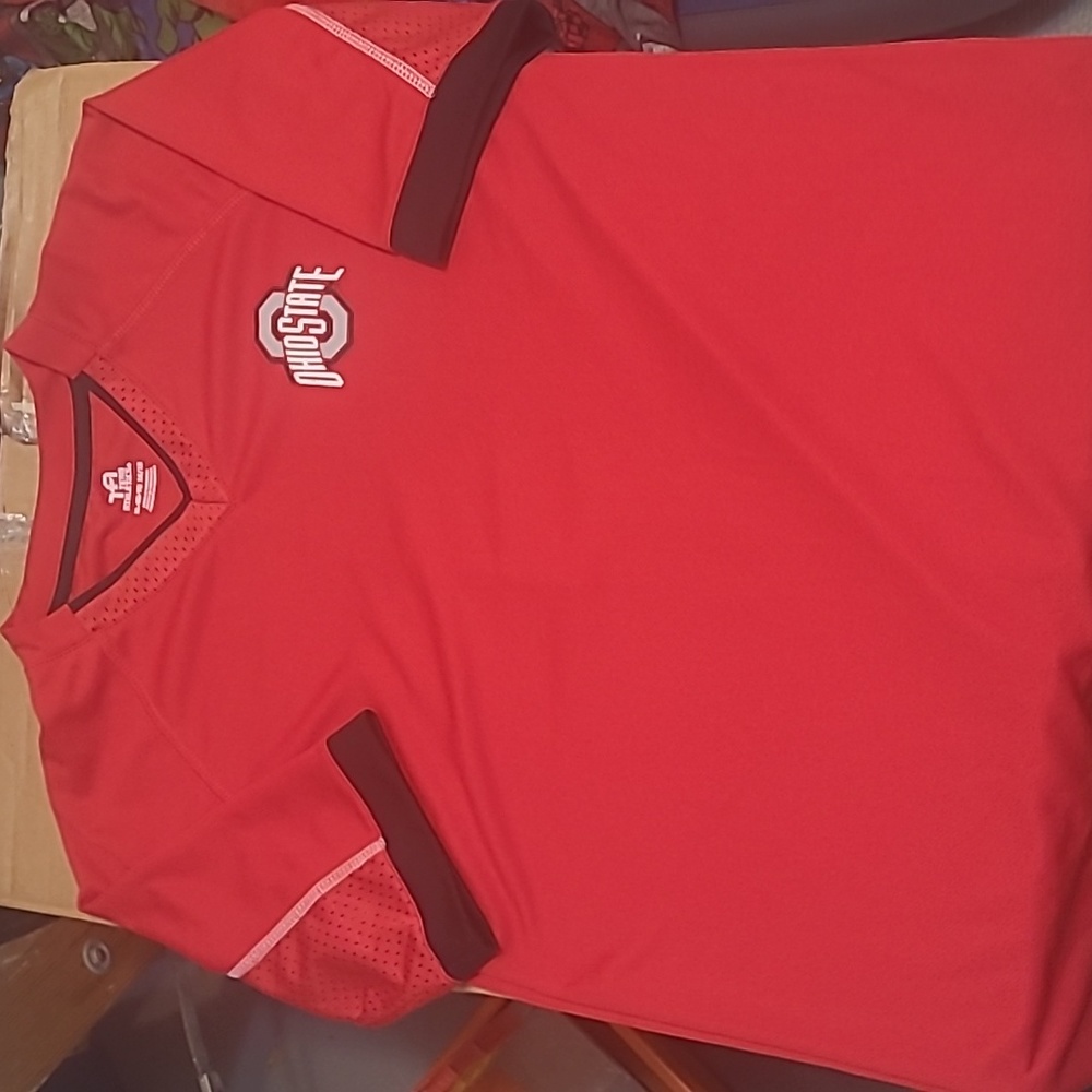 Ohio state v neck dri fit shirt